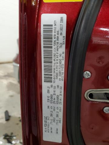 3C6RR7LT5JG140545 - 2018 RAM 1500 SLT BURGUNDY photo 12