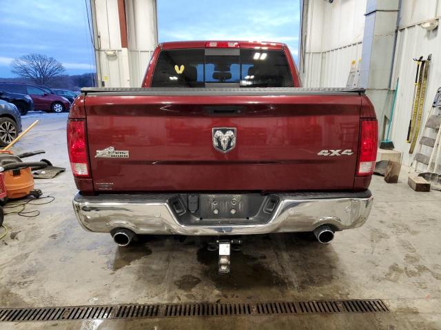 3C6RR7LT5JG140545 - 2018 RAM 1500 SLT BURGUNDY photo 6