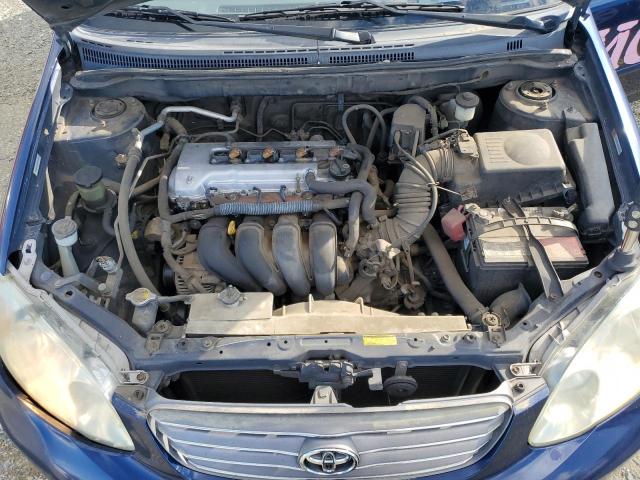 JTDBR32E730039472 - 2003 TOYOTA COROLLA CE Blau Foto 11