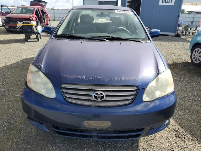 JTDBR32E730039472 - 2003 TOYOTA COROLLA CE Blau Foto 5