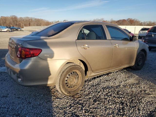 1NXBU4EE7AZ304103 - 2010 TOYOTA COROLLA BASE TAN photo 3