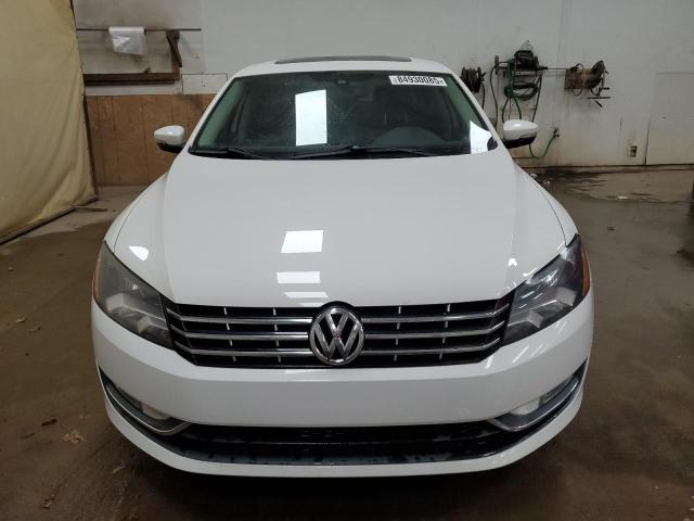 1VWCV7A37FC045697 - 2015 VOLKSWAGEN PASSAT SEL WHITE photo 5