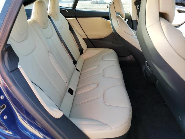 5YJSA1E21HF192502 - 2017 TESLA MODEL S Көк фото 10