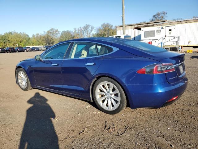 5YJSA1E21HF192502 - 2017 TESLA MODEL S Көк фото 2