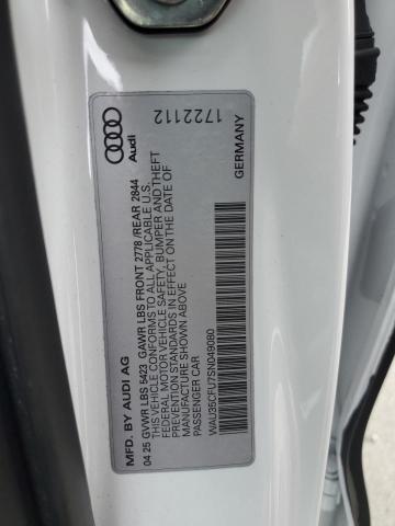 WAU35CFU7SN049080 - 2025 AUDI S5 PRESTIGE GRAY photo 13