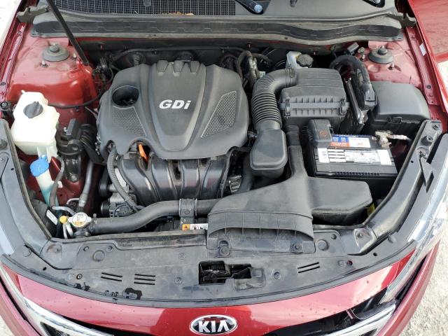 5XXGM4A71DG176582 - 2013 KIA OPTIMA LX წითელი ფოტო 11