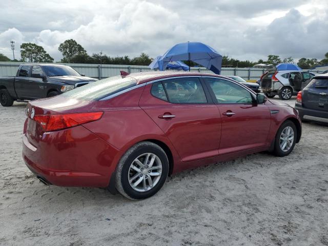 5XXGM4A71DG176582 - 2013 KIA OPTIMA LX წითელი ფოტო 3