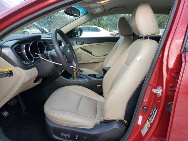 5XXGM4A71DG176582 - 2013 KIA OPTIMA LX წითელი ფოტო 7