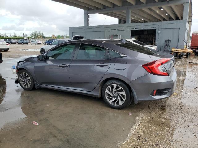 19XFC2F73JE032225 - 2018 HONDA CIVIC EX Сұр фото 2