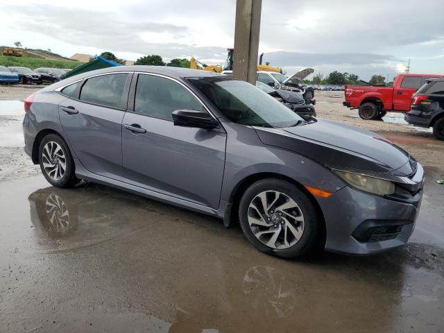 19XFC2F73JE032225 - 2018 HONDA CIVIC EX Сұр фото 4