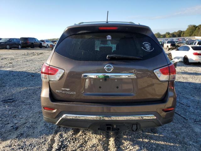 5N1AR2MN0FC709915 - 2015 NISSAN PATHFINDER S بني صورة 6