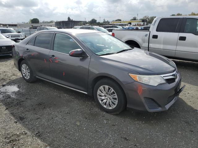 4T4BF1FK5ER337660 - 2014 TOYOTA CAMRY L GRAY photo 4