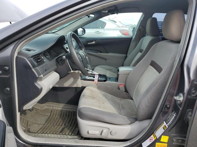 4T4BF1FK5ER337660 - 2014 TOYOTA CAMRY L GRAY photo 7