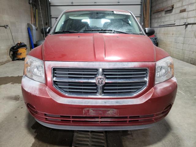 1B3HB48A39D183841 - 2009 DODGE CALIBER SXT BURGUNDY photo 5