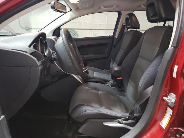 1B3HB48A39D183841 - 2009 DODGE CALIBER SXT BURGUNDY photo 7