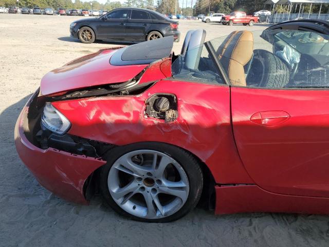 WBALM7C52BE384349 - 2011 BMW Z4 SDRIVE35I RED photo 10