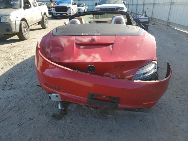 WBALM7C52BE384349 - 2011 BMW Z4 SDRIVE35I RED photo 6