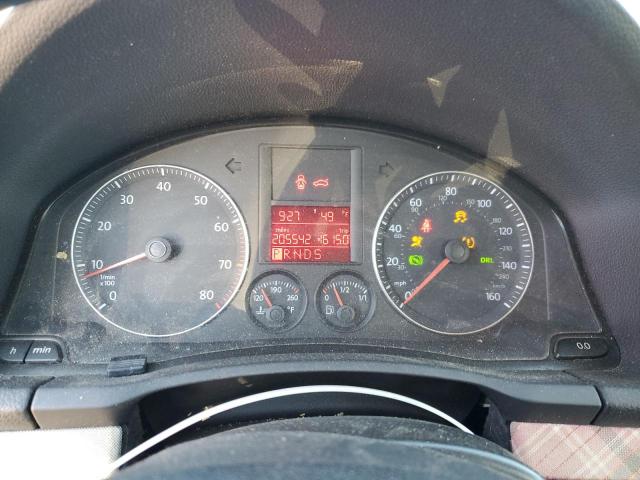 3VWRM71K98M177110 - 2008 VOLKSWAGEN JETTA SE RED photo 9