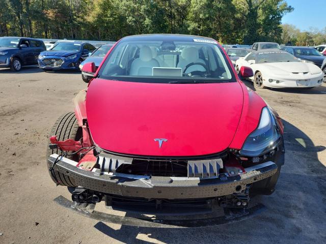5YJ3E1EA7PF674437 - 2023 TESLA MODEL 3 წითელი ფოტო 5