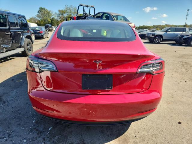 5YJ3E1EA7PF674437 - 2023 TESLA MODEL 3 წითელი ფოტო 6