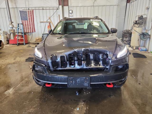1C4PJMBS1FW733309 - 2015 JEEP CHEROKEE TRAILHAWK GRAY photo 5