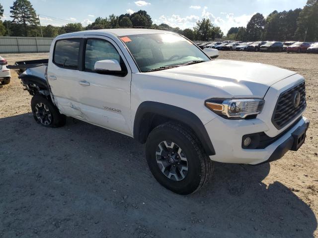 5TFAZ5CN4MX109671 - 2021 TOYOTA TACOMA DOUBLE CAB WHITE photo 4