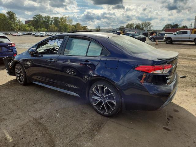 JTDP4MCEXMJ070204 - 2021 TOYOTA COROLLA SE Կապույտ լուսանկար 2