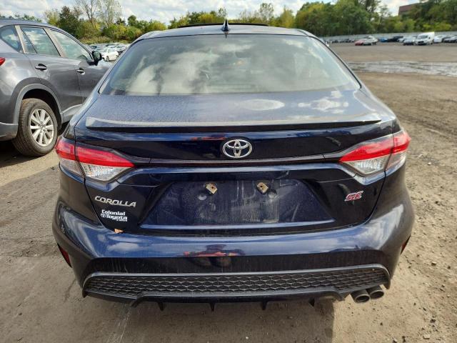 JTDP4MCEXMJ070204 - 2021 TOYOTA COROLLA SE Կապույտ լուսանկար 6