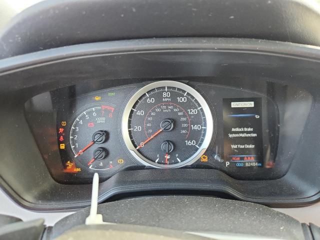 JTDP4MCEXMJ070204 - 2021 TOYOTA COROLLA SE Կապույտ լուսանկար 9