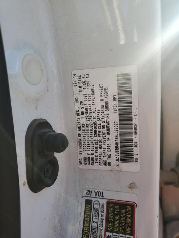 5J6RM4H73EL097327 - 2014 HONDA CR-V EXL 白色 照片 13
