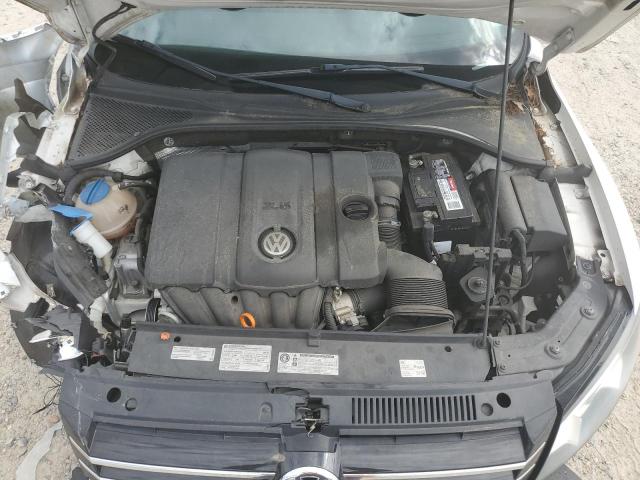 1VWBH7A32CC066150 - 2012 VOLKSWAGEN PASSAT SE ვერცხლისფერი ფოტო 11