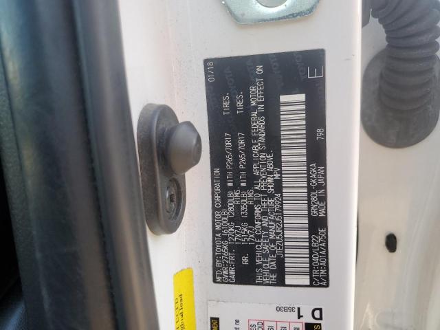 JTEZU5JR2J5179924 - 2018 TOYOTA 4RUNNER SR5 Ақ фото 13