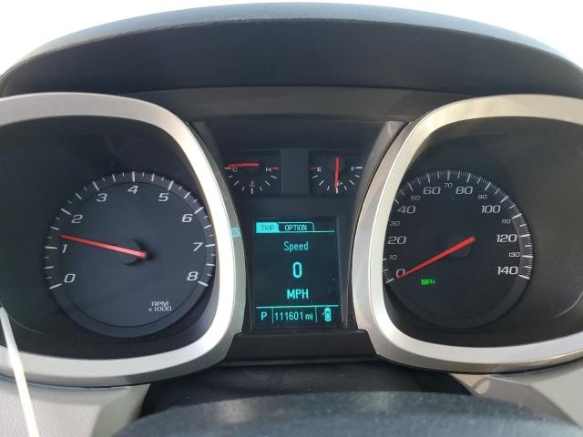 2GNFLEEK9F6430142 - 2015 CHEVROLET EQUINOX LS SILVER photo 9