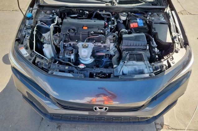 2HGFE2F59NH566821 - 2022 HONDA CIVIC SPORT ნაცრისფერი ფოტო 11