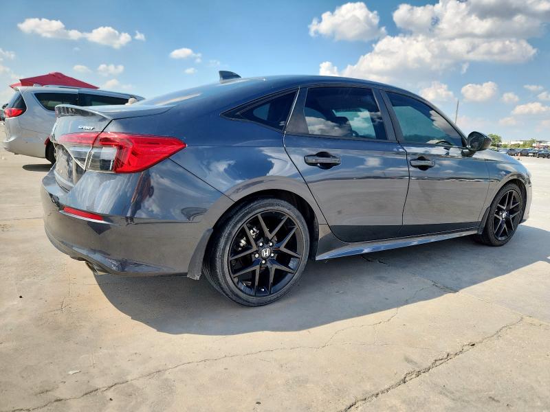 2HGFE2F59NH566821 - 2022 HONDA CIVIC SPORT ნაცრისფერი ფოტო 3