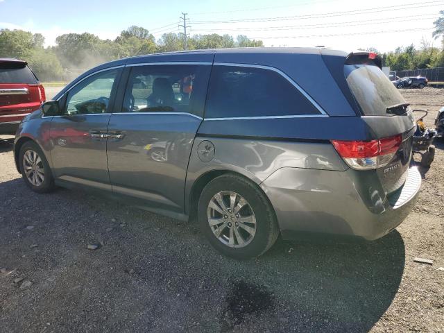 5FNRL5H6XEB009155 - 2014 HONDA ODYSSEY EXL GRAY photo 2