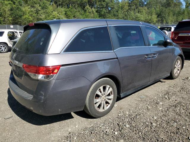 5FNRL5H6XEB009155 - 2014 HONDA ODYSSEY EXL GRAY photo 3