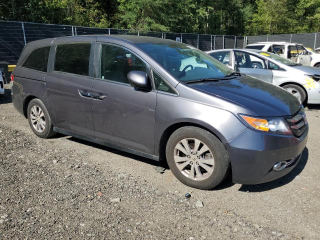 5FNRL5H6XEB009155 - 2014 HONDA ODYSSEY EXL GRAY photo 4