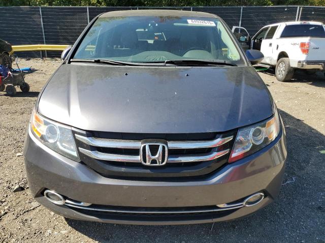 5FNRL5H6XEB009155 - 2014 HONDA ODYSSEY EXL GRAY photo 5