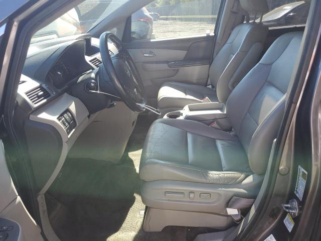 5FNRL5H6XEB009155 - 2014 HONDA ODYSSEY EXL GRAY photo 7