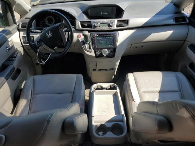 5FNRL5H6XEB009155 - 2014 HONDA ODYSSEY EXL GRAY photo 8