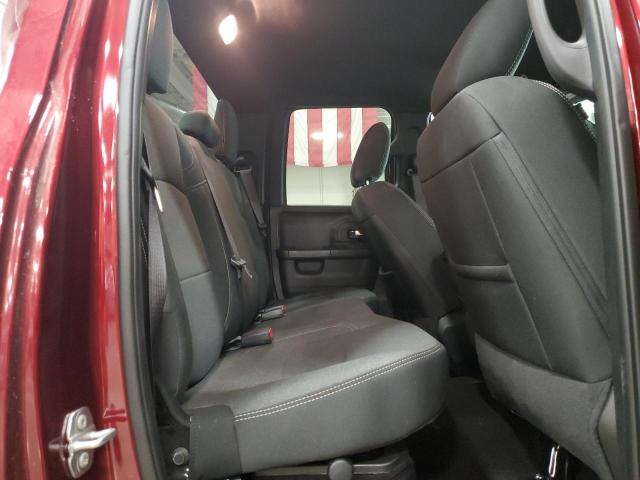 1C6RR7GG9NS151804 - 2022 RAM 1500 CLASS SLT მუქწითელი ფოტო 10