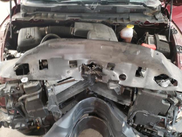 1C6RR7GG9NS151804 - 2022 RAM 1500 CLASS SLT მუქწითელი ფოტო 11