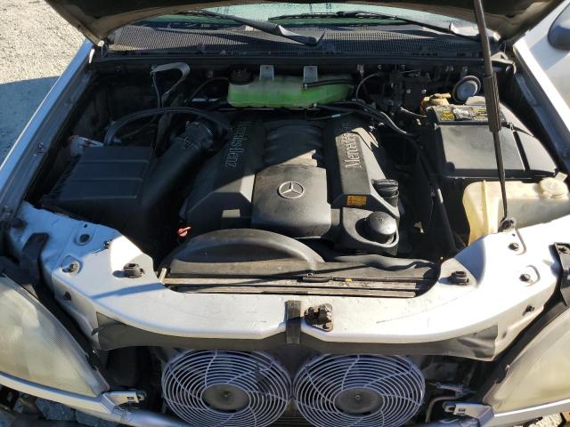 4JGAB72E2XA135397 - 1999 MERCEDES-BENZ ML 430 SILVER photo 12