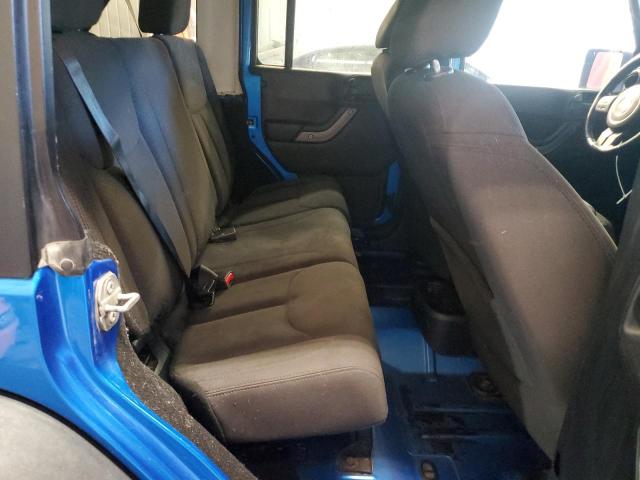 1C4BJWDG1GL186771 - 2016 JEEP WRANGLER U SPORT Blau Foto 11