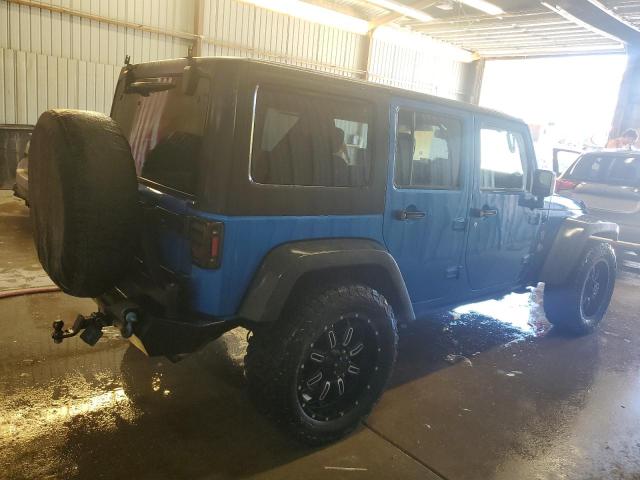 1C4BJWDG1GL186771 - 2016 JEEP WRANGLER U SPORT Blau Foto 3