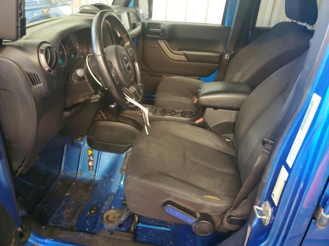 1C4BJWDG1GL186771 - 2016 JEEP WRANGLER U SPORT Blau Foto 7