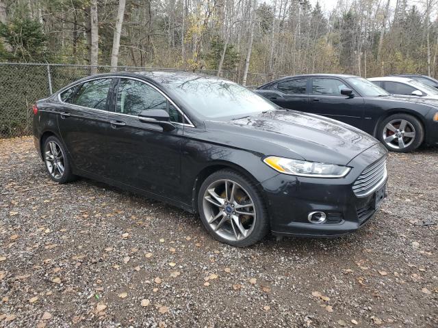 3FA6P0D90DR104207 - 2013 FORD FUSION TITANIUM Սև լուսանկար 4