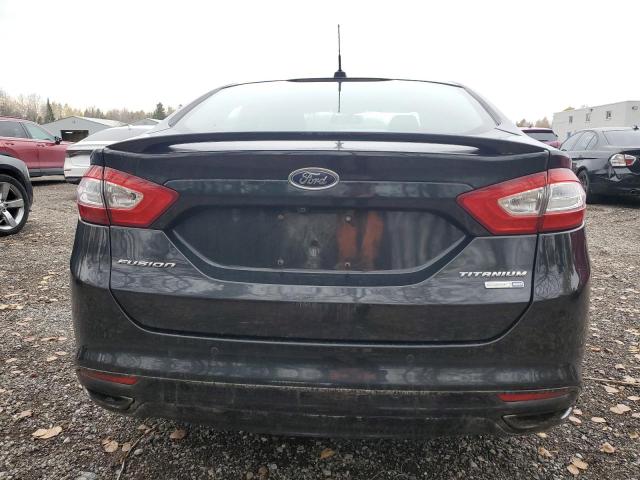 3FA6P0D90DR104207 - 2013 FORD FUSION TITANIUM Սև լուսանկար 6