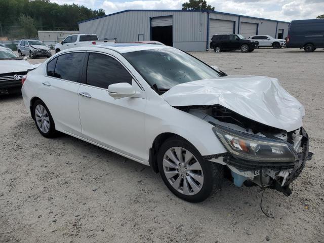 1HGCR2F85DA115030 - 2013 HONDA ACCORD EXL 白色 照片 4